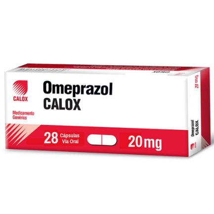 OMEPRAZOL CAPS 20MG X28 CALOX